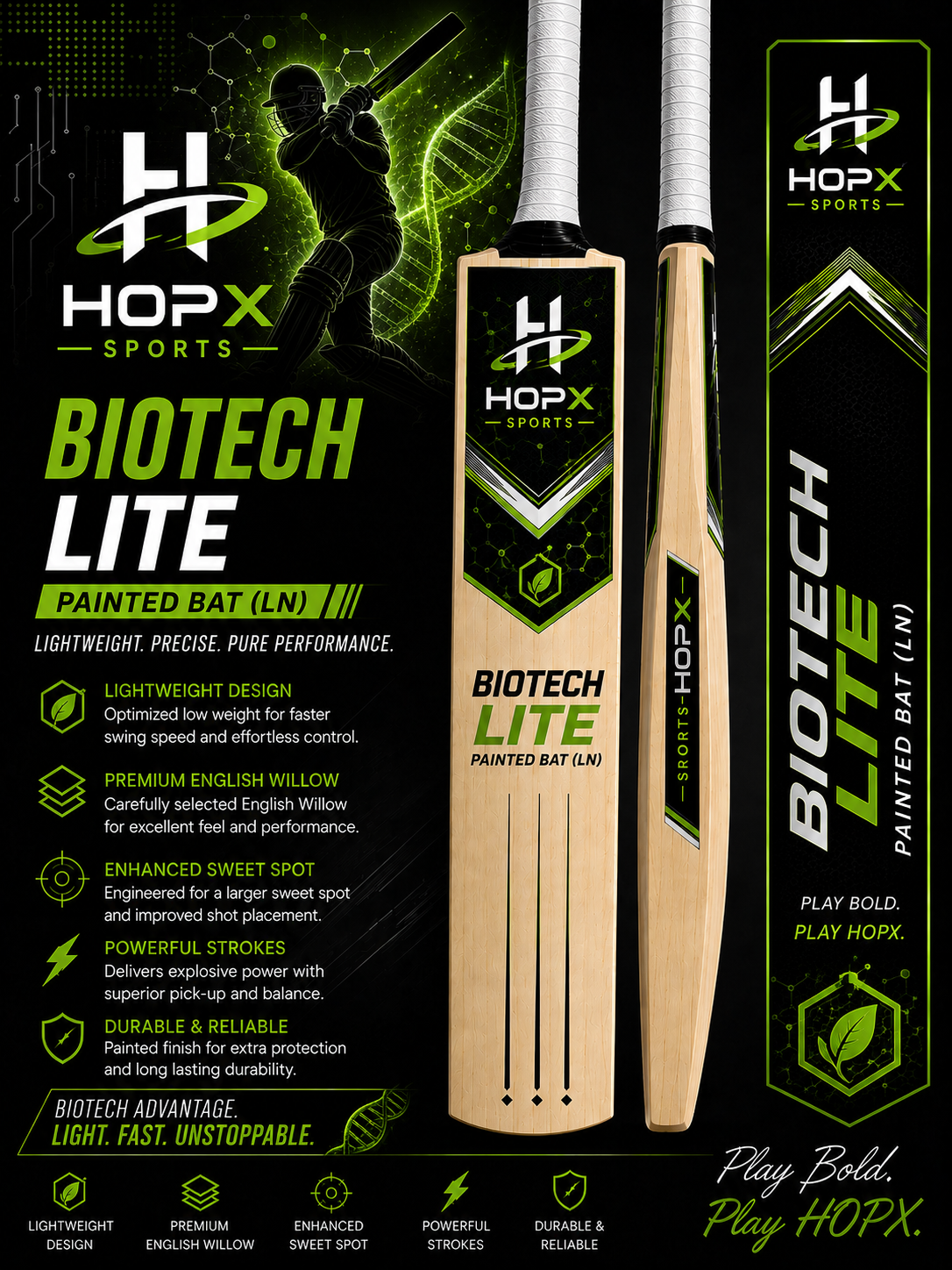 Biotech Lite Painted Bat (LN)
